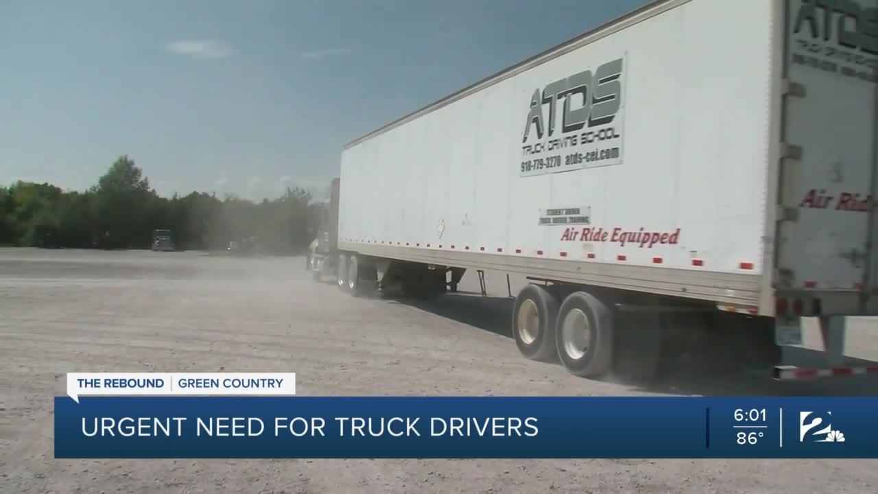 Urgent need for truck drivers