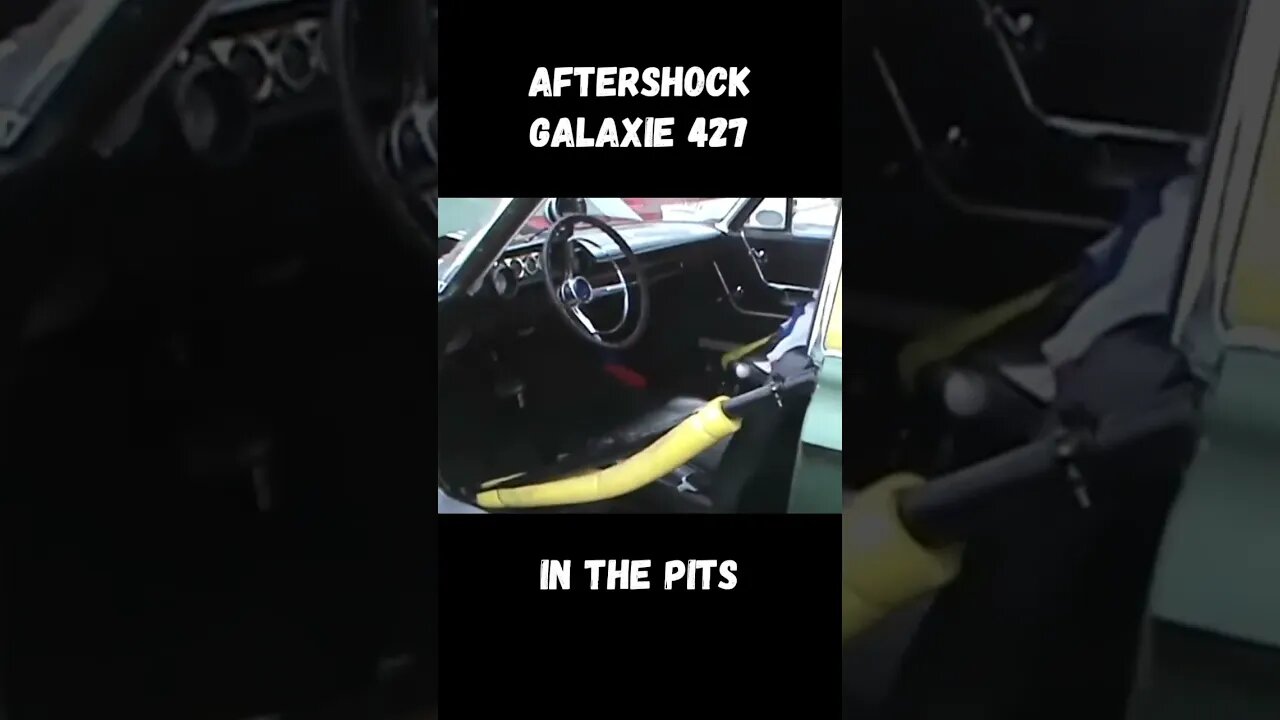 Nostalgia Super Stock 427 Galaxie in the Pits! #shorts