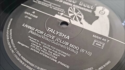 Talysha - Living For Love (Club Mix)