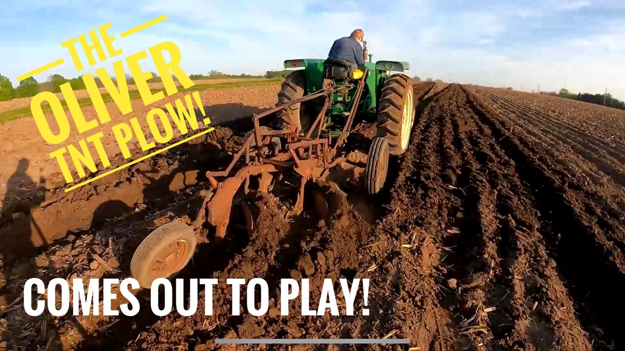 The Oliver TNT Plow Comes Out To Play, But Is The Oliver 770 Enough Tractor To Pull It?