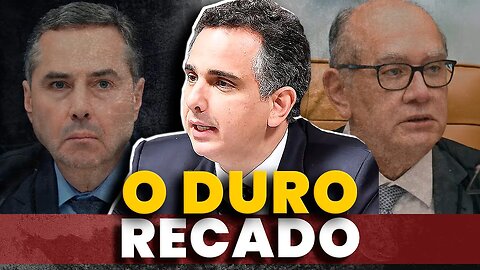 🚨Urgente: FALA DURÍSSIMA DE PACHECO APÓS ATAQUES DE MINISTROS DO STF REPERCURTE E CLIMA PEGA FOGO