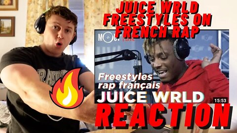 Juice WRLD freestyles on french rap beats((IRISH GUY REACTION!!))