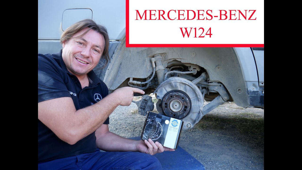 Mercedes W124 - Comment changer les machoires de frein á main Tutoriel