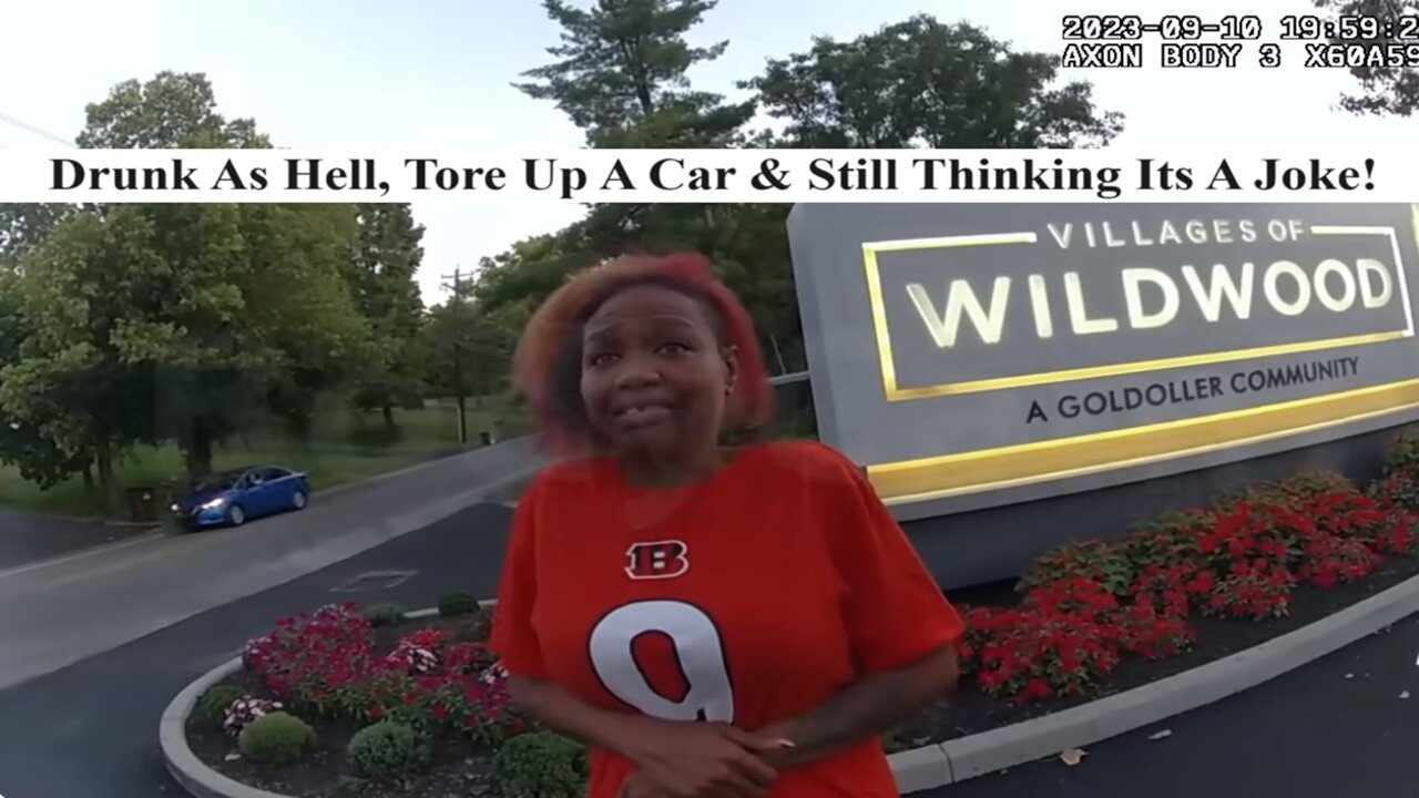 Negro Queen Causes Disastrous Accident After Driving Drunk Yet Takes The Entire Incident As A Joke!