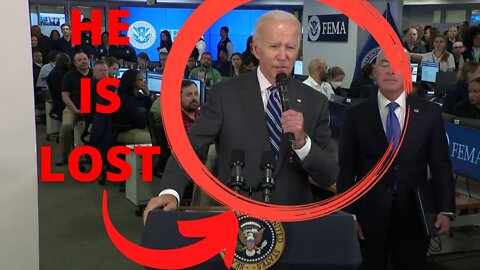 JOE BIDEN IS LOST