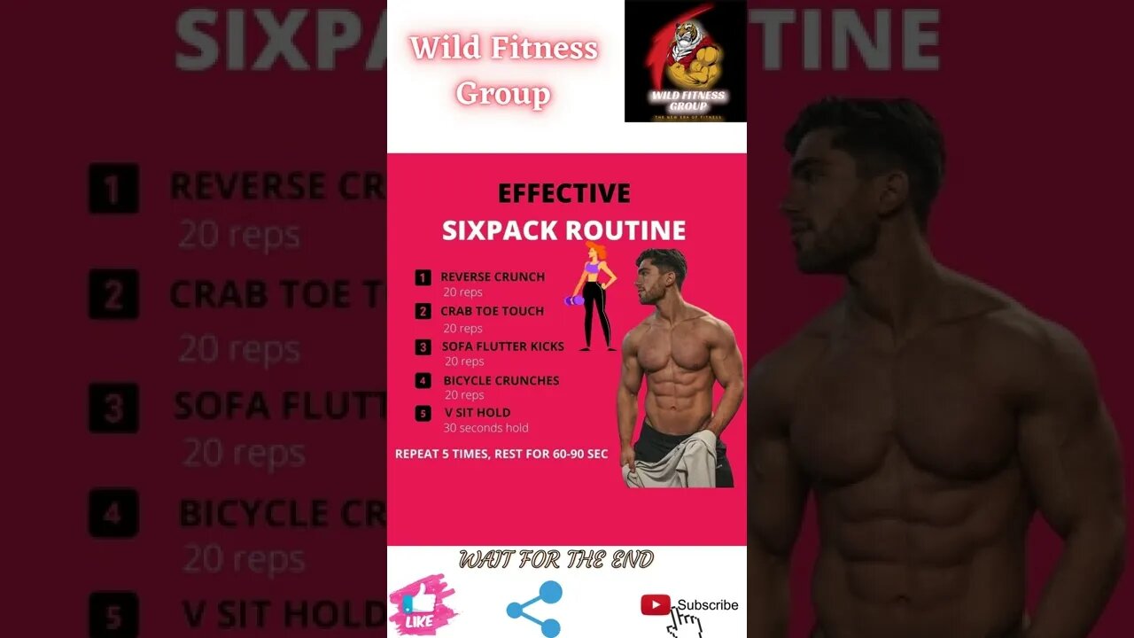 🔥Effective six pack routine🔥#shorts🔥#wildfitnessgroup🔥24 march 2022🔥