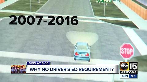 Should Arizona require Driver's Ed classes?