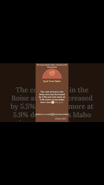 Rent Prices Come Down in Idaho
