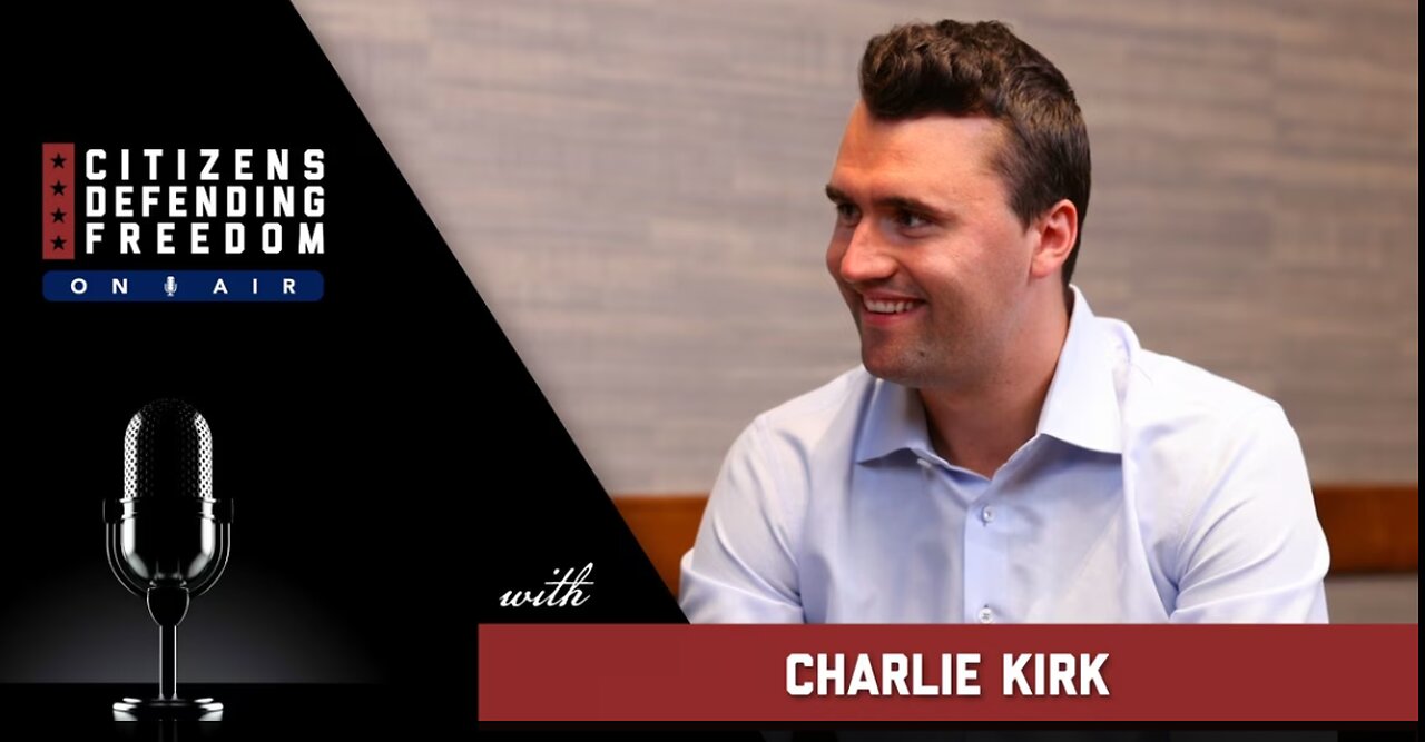 Turning Point USA Founder Charlie Kirk sits down with CDF's Steve Maxwell