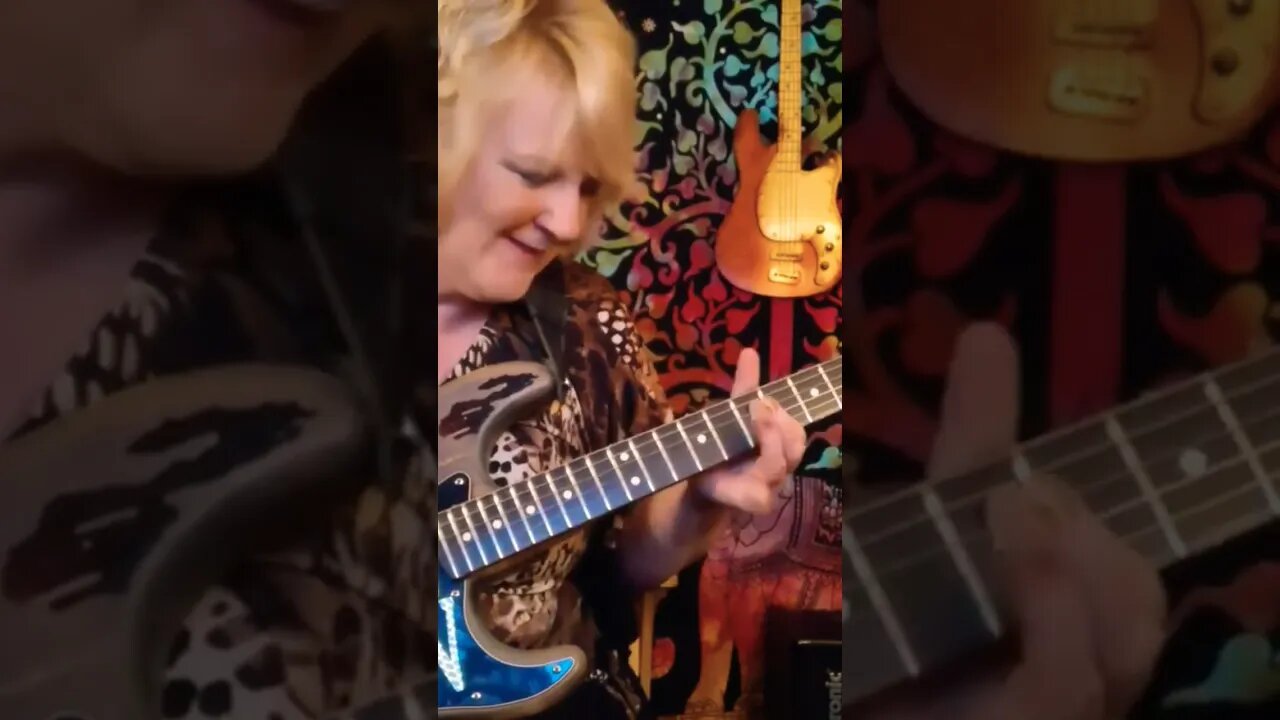 Little Wing- Jimi Hendrix cover by Cari Dell (female lead guitarist)