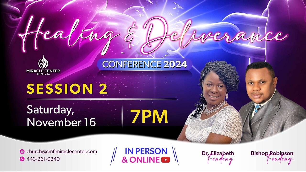 LIVE! 🔥HEALING AND DELIVERANCE CONFERENCE - SESSION 2