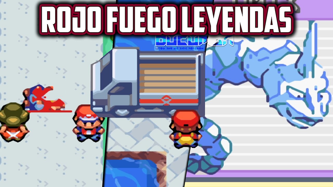 Pokemon Rojo Fuego Leyendas - GBA ROM hack has Crystal Onix, Mew Event, Starter catchable