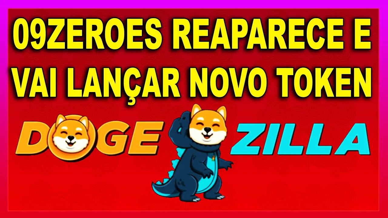 09ZEROES REAPARECE E VAI LANÇAR NOVO TOKEN