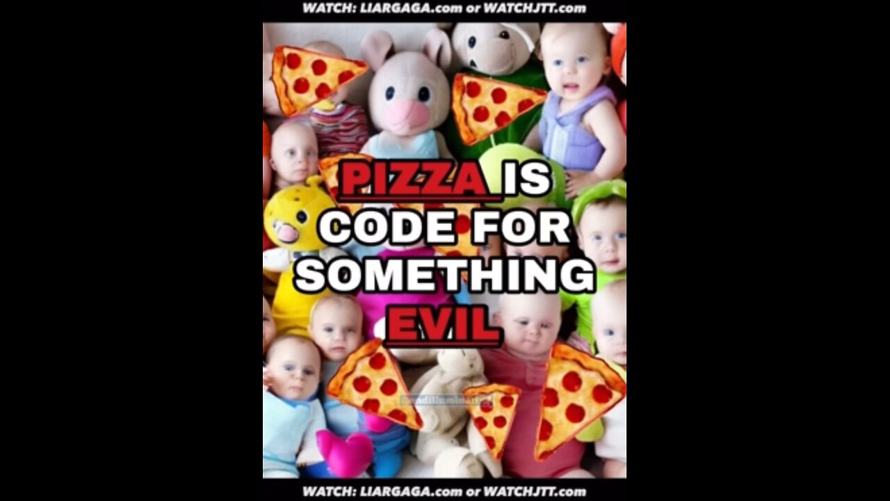 Pizza is code for something evil