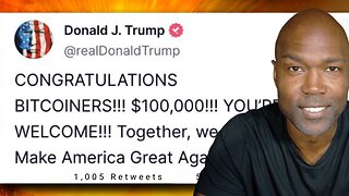 Trump Taking Credit Again! Bitcoin Surpasses Historic $100k Milestone