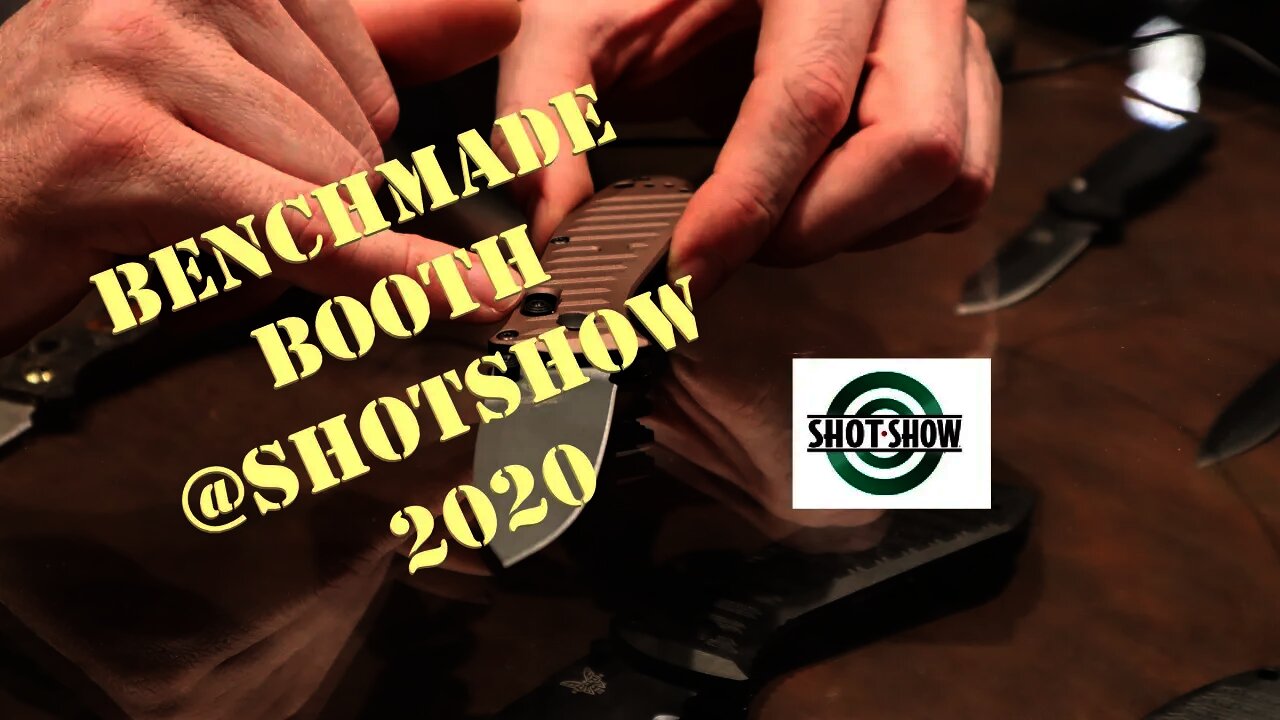 Benchmade Booth @shotshow 2020