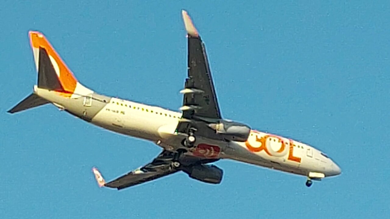 Boeing 737-800 PR-GUB coming from Guarulhos to Fortaleza