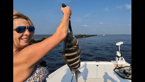 Fishin' the Charleston Jetties!