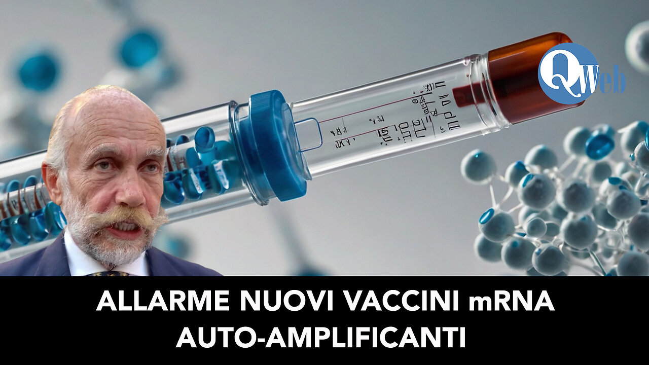 ALLARME NUOVI VACCINI mRNA AUTO-AMPLIFICANTI (Con Andrea Stramezzi)