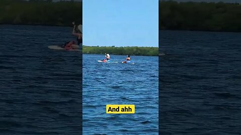 lazy kayaking at its finest