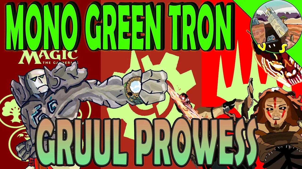 Mono Green Tron VS Gruul Prowess｜Clear the Board! ｜MTGO Modern League Match