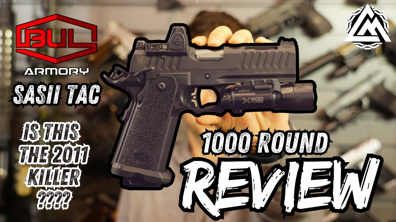 Bul Armory SASII TAC 1000 Round Review! (Not a 2011)