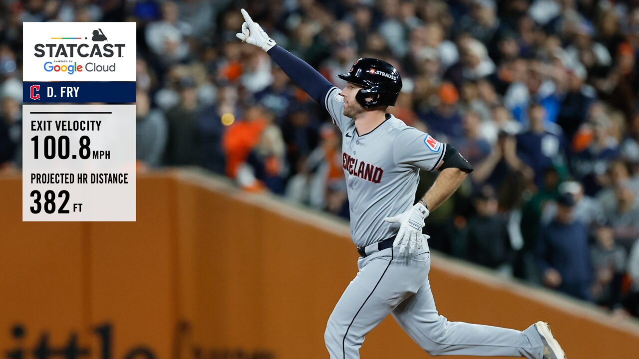 MLB David Fry's 382-foot go-ahead home run