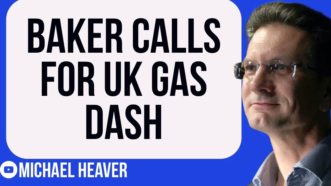 Steve Baker Calls For British DASH For Gas