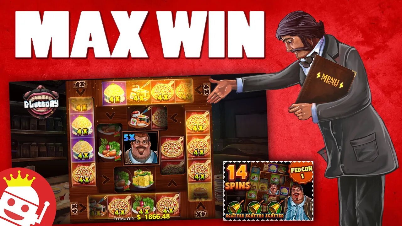 GLUTTONY MAX WIN 😱 NOLIMIT CITY SLOT DELIVERS 32,000X JACKPOT!