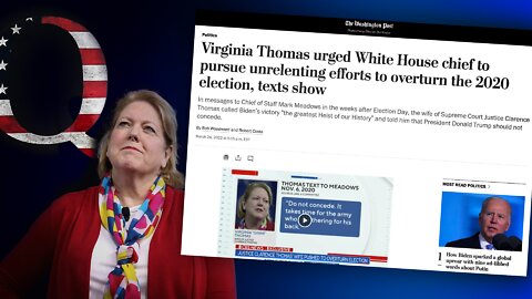 Ginni Thomas "QAnon" Attacks Explained