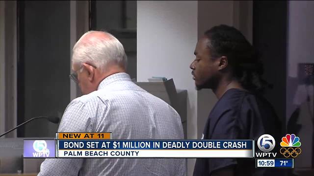 Bond set at $1.3M for suspect in deadly Greenacres crash