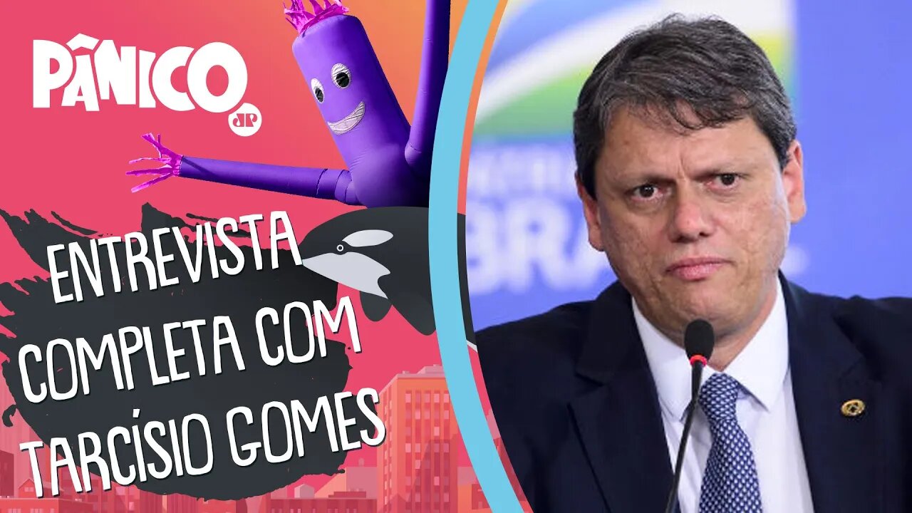 Assista à entrevista com Ministro Tarcísio Gomes de Freitas na íntegra