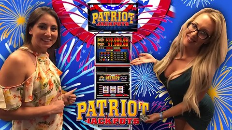 4th of July CELEBRATION! 🇺🇸Patriot Jackpots with the Slot Ladies!
