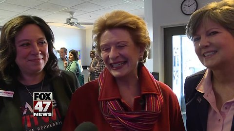 Stabenow touring the state