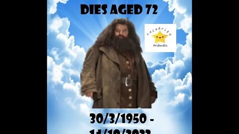 Harry Potter Star Robbie Coltrane dies aged 72