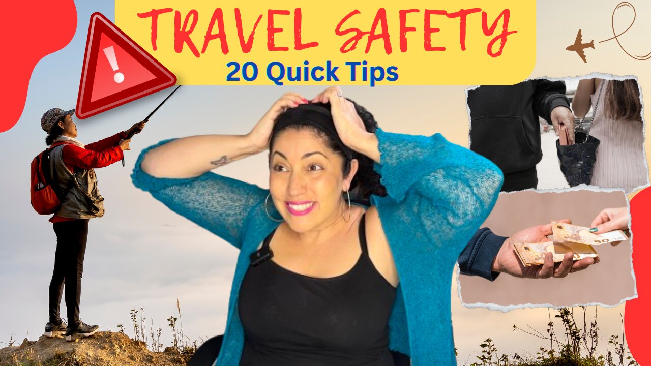 20 Most Important Travel SAFETY Tips!