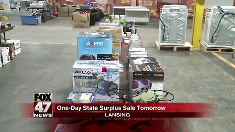 State surplus store open Saturday, sells confiscated items