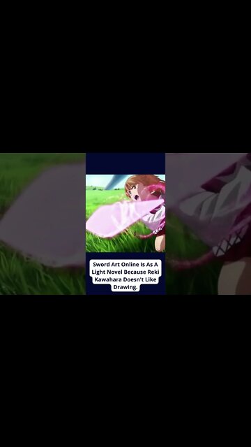 Did you know that SWORD ART ONLINE......