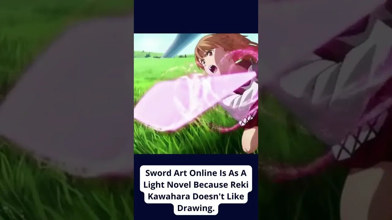 Did you know that SWORD ART ONLINE......