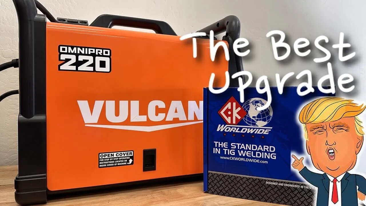 Vulcan + CK Worldwide = Awesome | Omnipro 220 Tig Upgrade