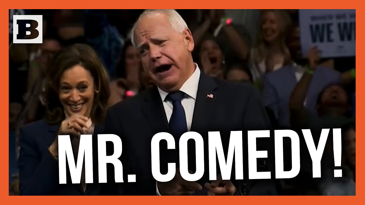 It's Mr. Comedy! Kamala's VP Pick Walz Makes Awkward Joke About Fake J.D. Vance Couch Story