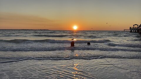 Sunset at Fort De Soto February 21 2024