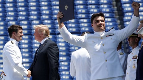 Trump's Naval Academy Commencement Address Needs A Fact Check