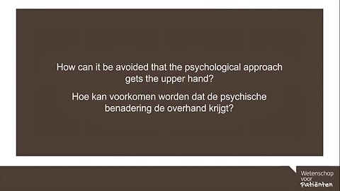 How can it be avoided that the psychological approach gets the upper hand? - Leonard Jason (Psychologist)