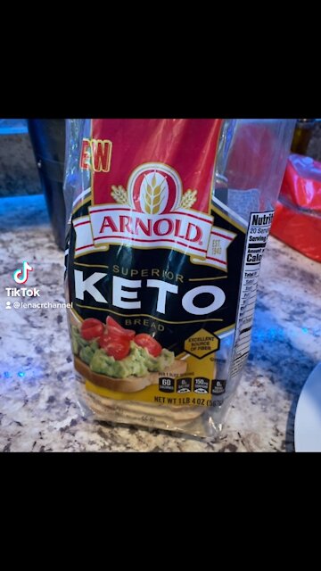 Keto turkey sandwich with ranch dressing, tomato, onion, basil, and lettuce!!!