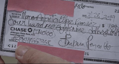 Woman: state tax check stolen from USPS collection box