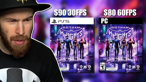 Gotham Knights is MORE Expensive for LOWER Framerate on Console...