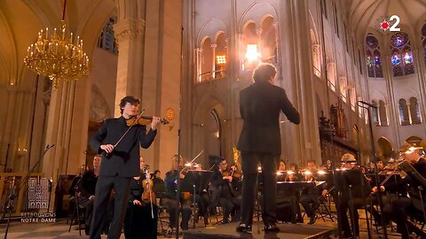 Notre Dame. Bach. The unspeakable nature of music. 🎻