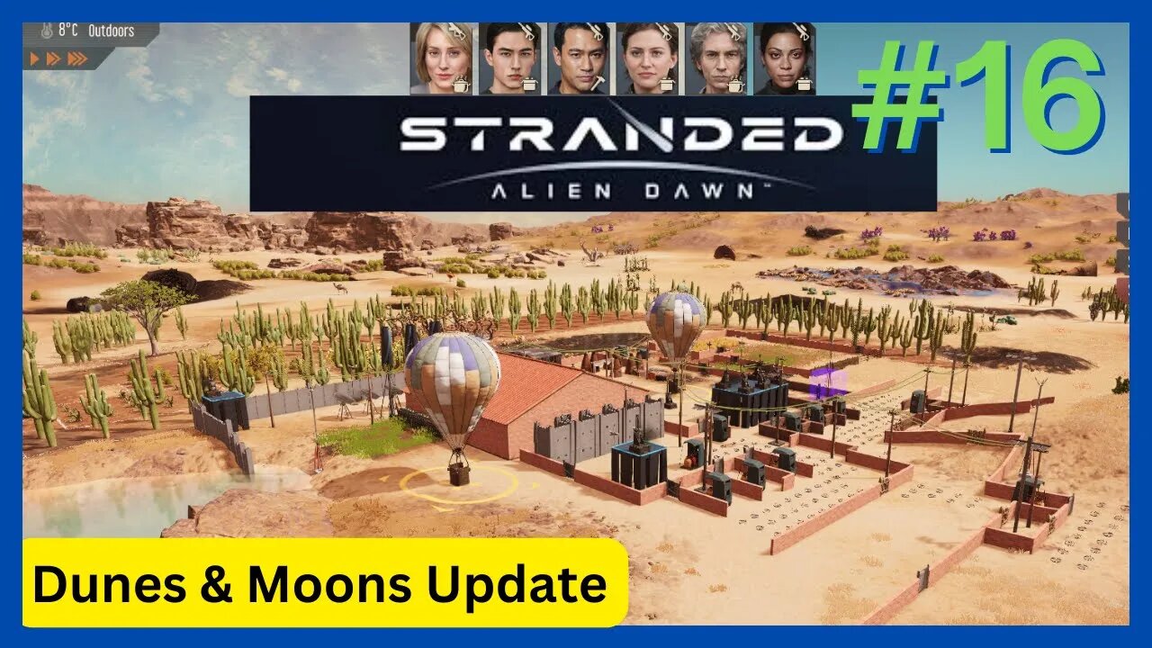 Stranded: Alien Dawn #16 | Insane Difficulty, Desert Biome, Jason Moon