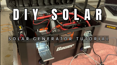 DIY Portable Solar Generator Build. Episode 1- Lets Get Started!